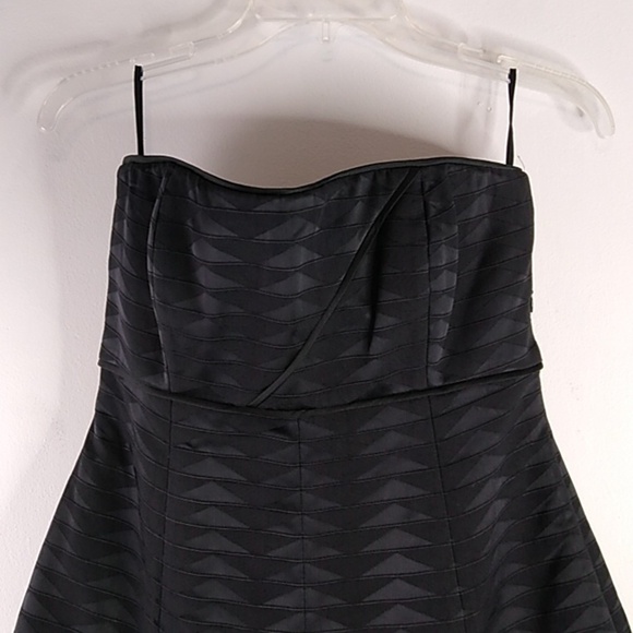 Giorgio Armani - Black Silk Strapless Coctail Dress - Size 8 (Eu 40) - Picture 2 of 10